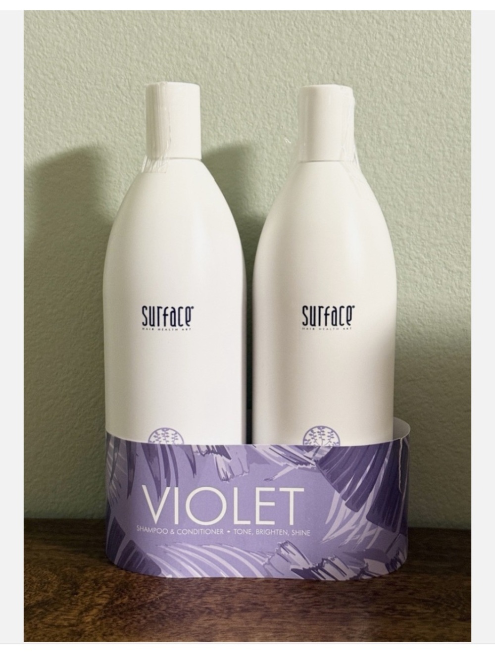 Surface Violet Shampoo & Conditioner Liter Duo